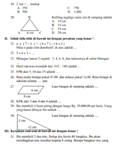 Matematika Kelas 4 Semester 2 - Piffle me