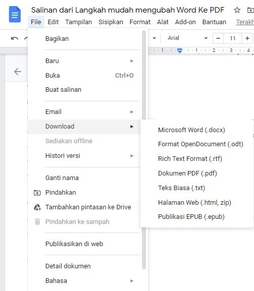 Ubah Desain Gambar Microsoft Word ke PDF Panduan Lengkap untuk Hasil