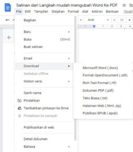 Ubah Desain Gambar Microsoft Word ke PDF Panduan Lengkap untuk Hasil