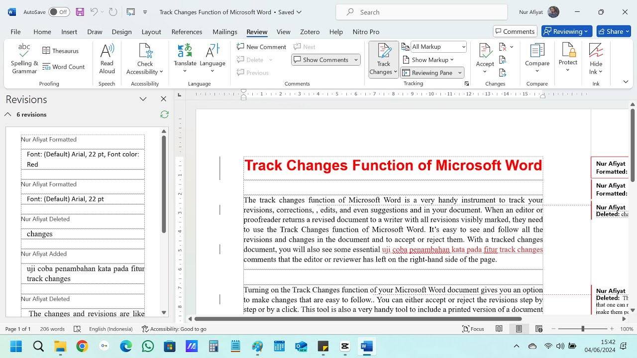 Cara Track Changes di Microsoft Word Revisi Dokumen Jadi lebih Efektif