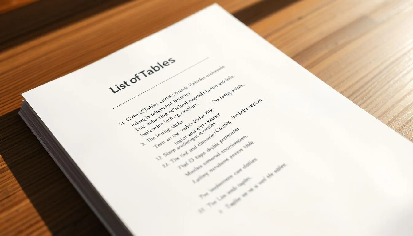Cara Buat Daftar Tabel di Word Panduan Lengkap untuk Karya Tulis Cara Buat Daftar Tabel di Word Panduan Lengkap untuk Karya Tulis
