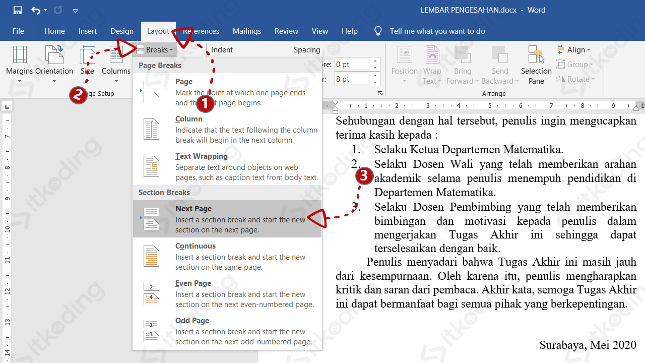 Mudah Cara Menggabungkan File Word Lengkap - LKomBis Mudah Cara Menggabungkan File Word Lengkap - LKomBis