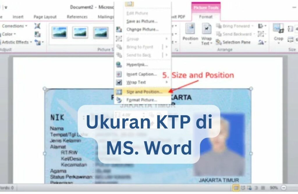5 Cara Setting Print Ukuran KTP di Word yang Ternyata Selama Ini Salah