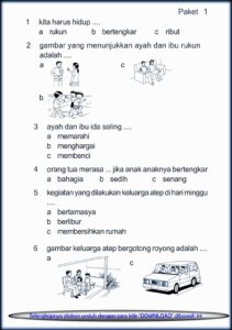 Soal Pkn Kelas 1 Sd Semester 1 Kurikulum 2013 Dalchaebi