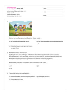 Kalimat Persuasif untuk Kelas 4 SD PDF