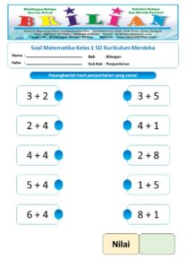 pelajaran matematika kelas 2 semester 1 Soal ujian anak sd kelas 6