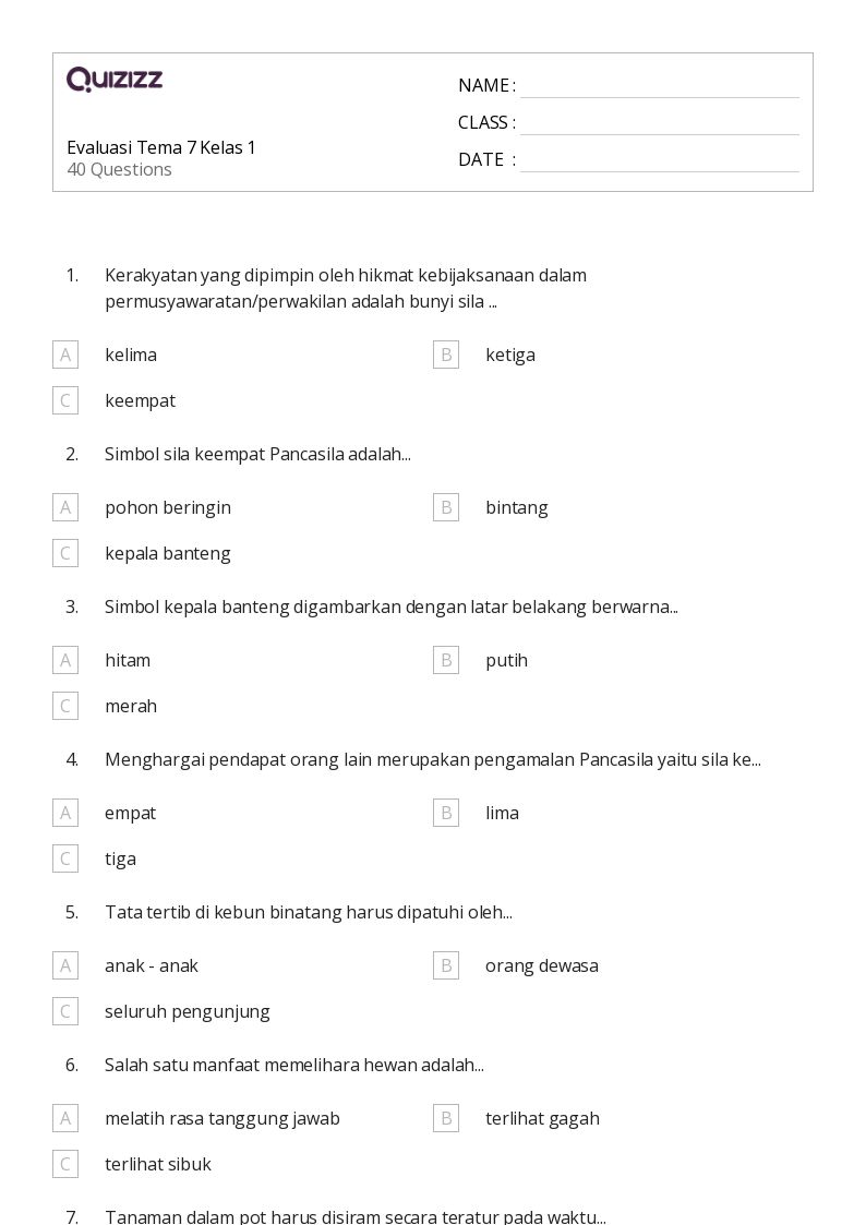 50 lembar kerja Pengurangan dan Pola Satu Kurang untuk Kelas 1 di 50 lembar kerja Pengurangan dan Pola Satu Kurang untuk Kelas 1 di