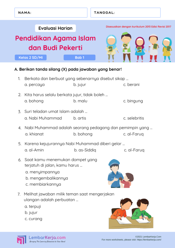 5 Fakta Mengejutkan Soal PTS PAI Kelas 3 Semester 2 yang Wajib Diketahui Guru dan Orang Tua