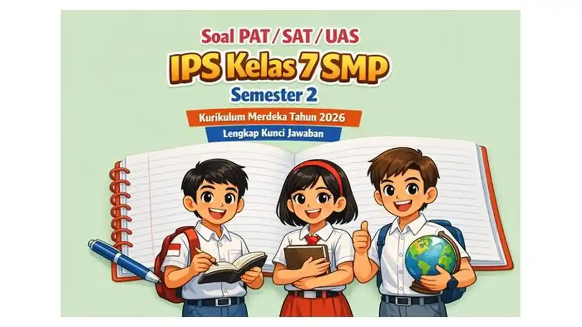 Soal PAT SAT UAS IPS Kelas 7 SMP Semester 2 Kurikulum Merdeka Tahun Soal PAT SAT UAS IPS Kelas 7 SMP Semester 2 Kurikulum Merdeka Tahun
