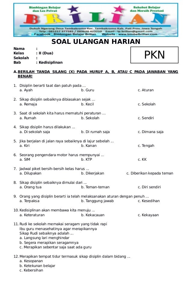 5 Fakta Penting Soal PAT PKN Kelas 3 Semester 2 yang Wajib Diketahui Sebelum Ujian
