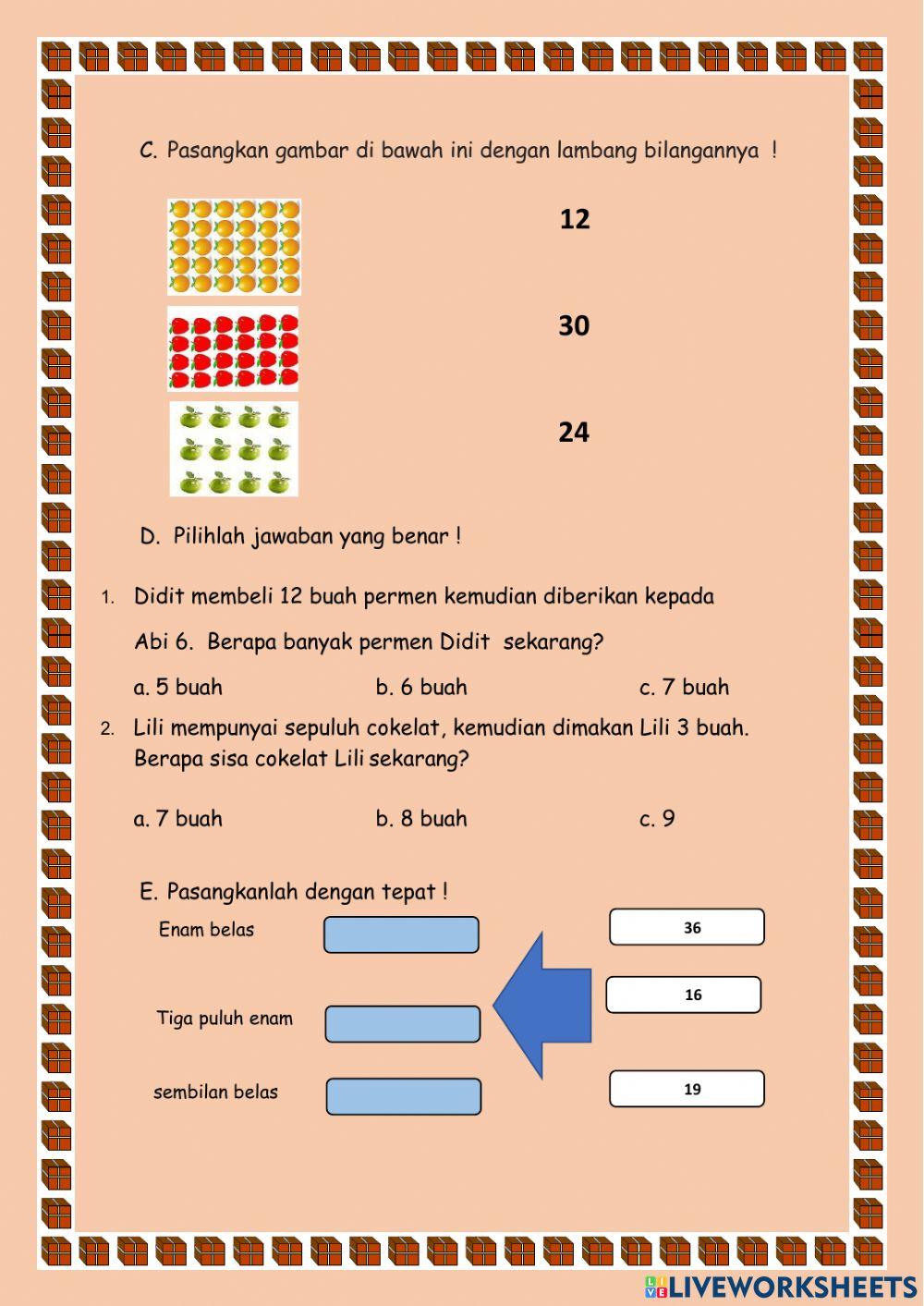 5 Rahasia Cara Mengerjakan Soal Tema 3 Sub Tema 1 dan 2 Kelas 1 Agar Nilai Sempurna