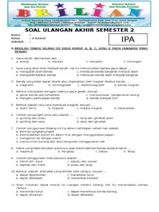 Materi Kelas 2 Sd Semester 1 Dalchaebi