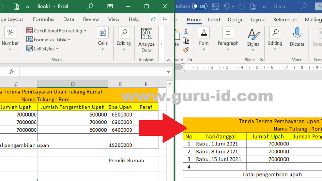 7 Cara Ubah Data Excel ke Word yang Rapi Tanpa Ribet, Ternyata Semudah Ini 7 Cara Ubah Data Excel ke Word yang Rapi Tanpa Ribet, Ternyata Semudah Ini