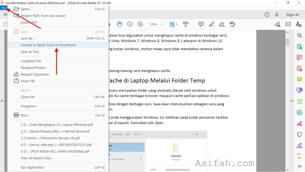 Cara Ubah File Adobe Reader ke Word Dengan Mudah, Ternyata Ini Trik yang Jarang Diketahui Banyak Orang Cara Ubah File Adobe Reader ke Word Dengan Mudah, Ternyata Ini Trik yang Jarang Diketahui Banyak Orang