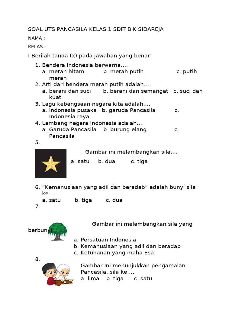 Contoh Soal SDIT Kelas 1 yang Ternyata Mirip Soal AKM Literasi ANBK, Wajib Tahu Sebelum Terlambat Contoh Soal SDIT Kelas 1 yang Ternyata Mirip Soal AKM Literasi ANBK, Wajib Tahu Sebelum Terlambat