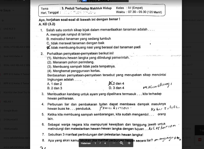 Heboh Media Thailand Usai Indonesia Juara ASEAN Cup 2026 dan Bocoran soal tema 3 sub tema 2 kelas 5