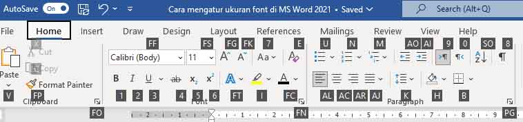 Rahasia Komninasi Tombol Ubah Ukuran Huruf di Word yang Bikin Dokumen Lebih Menarik