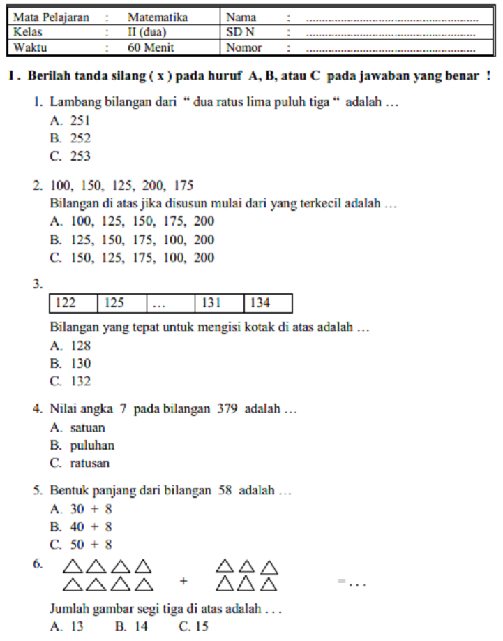 Terbukti! 5 Cara Cari Alas Segitiga dengan Contoh Soal SD Kelas 2 Semester 1 Math