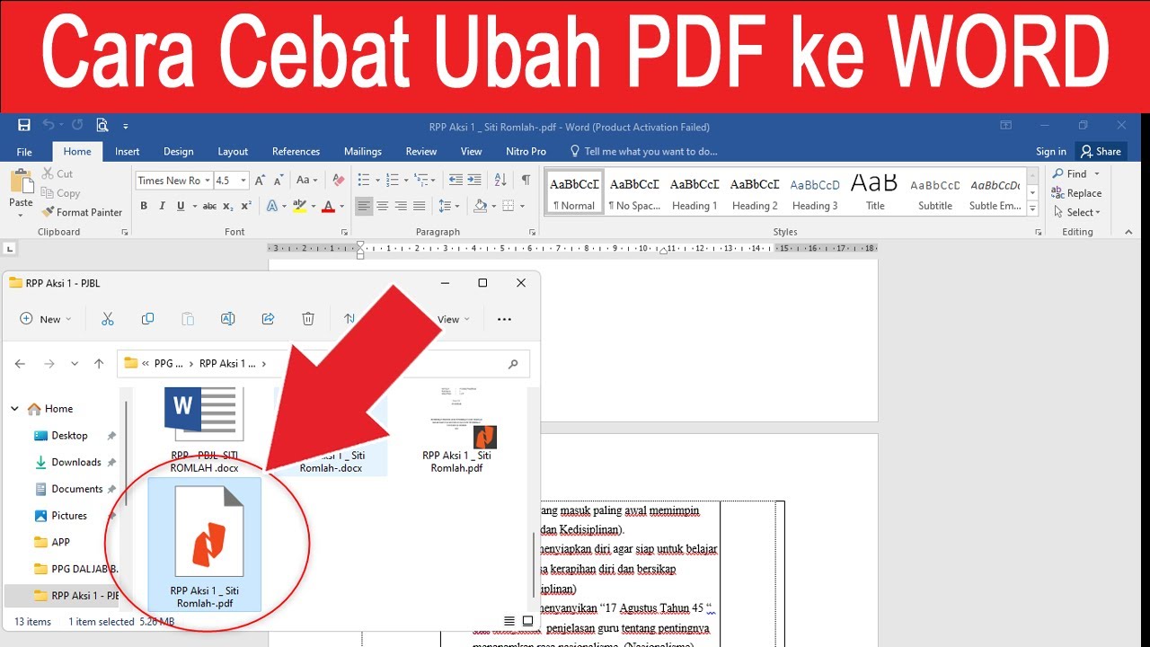 Mengubah File PDF ke Word Gratis Panduan Lengkap Tanpa Repot Mengubah File PDF ke Word Gratis Panduan Lengkap Tanpa Repot