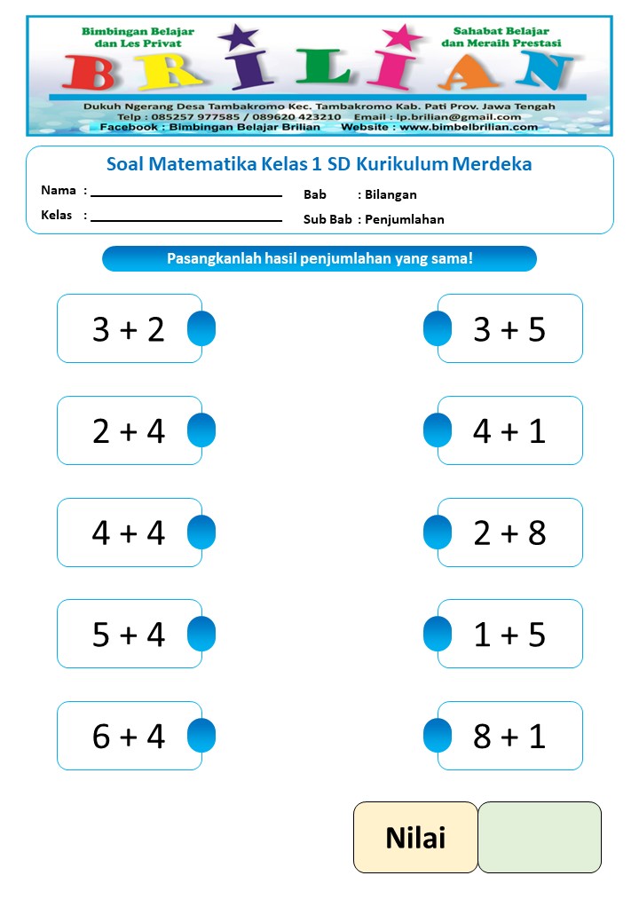 Wajib Tahu 7 Contoh Soal SD Kelas 1-5 Tentang Matematika yang Sering Muncul di Ujian ANBK 2026 Wajib Tahu 7 Contoh Soal SD Kelas 1-5 Tentang Matematika yang Sering Muncul di Ujian ANBK 2026