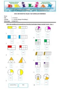 Materi Pecahan Senilai Kelas 4 Sd Kurikulum 2013 Dalchaebi